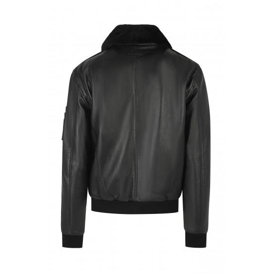 Παναθηναϊκός Μαύρο Μπουφάν Δερμάτινο "1908" - Limited Edition