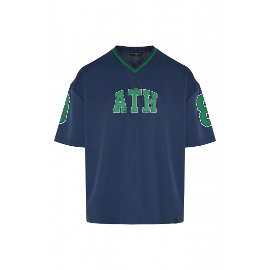 Παναθηναϊκός ανδρικο T-shirt ATH 08, μπλε