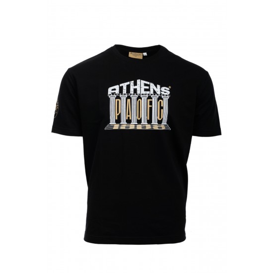 Παναθηναϊκός T-Shirt ''CITY OF GODS'',μαύρο