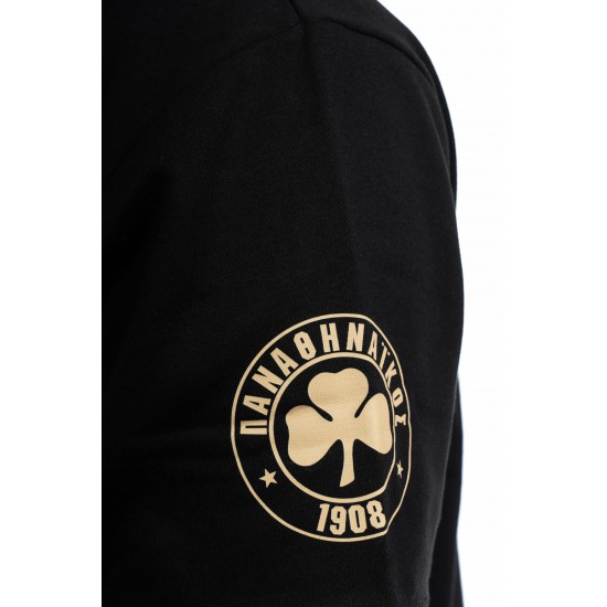 Παναθηναϊκός T-Shirt ''CITY OF GODS'',μαύρο