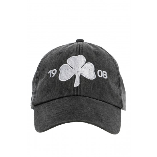 Παναθηναϊκός καπέλο ''PANATHINAIKOS'', μαύρο