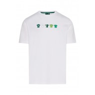 Παναθηναϊκός ανδρικό T-shirt ''Φανέλες'',λευκό