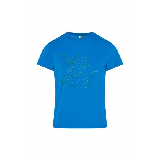 Παναθηναϊκός παιδικό T-shirt ''PAO ATH',μπλε