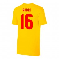 Ισπανία EU2024 μπλουζάκι ΠΕΔΡΙ, κίτρινο