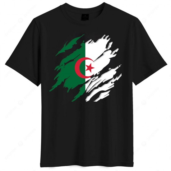 Αλγερία μπλουζάκι “World Cup 2026 Drop – ALGERIA National Pride”, μαύρο