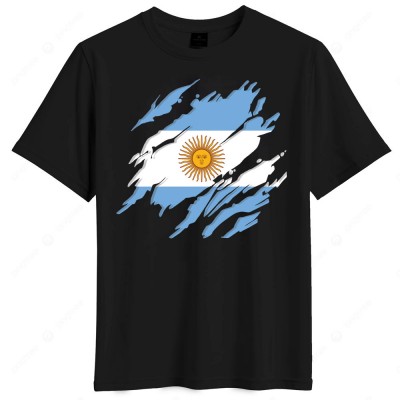 Αργεντινή μπλουζάκι «World Cup 2026 Drop – Argentina National Pride», μαύρο