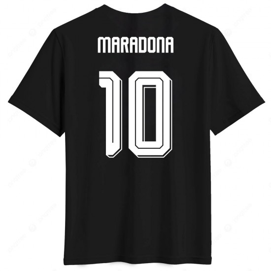 Αργεντινή μπλουζάκι “World Cup 2026 Drop – Argentina National Pride” MARADONA, μαύρο