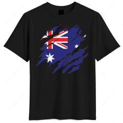 Αυστραλία μπλουζάκι “World Cup 2026 Drop – Australia National Pride”.μαύρο