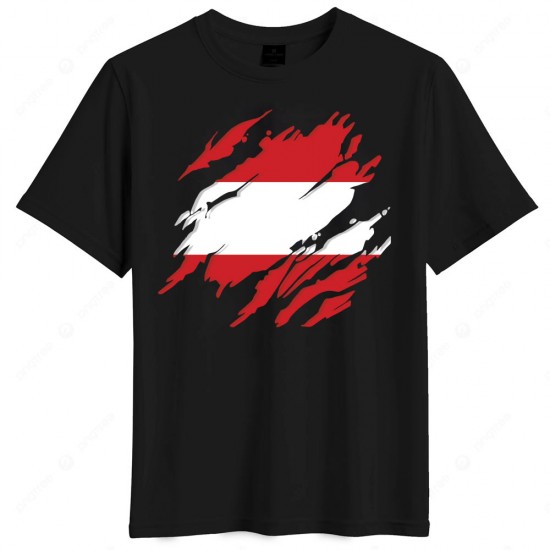 Αυστρία μπλουζάκι “World Cup 2026 Drop – AUSTRIA National Pride”, μαύρο