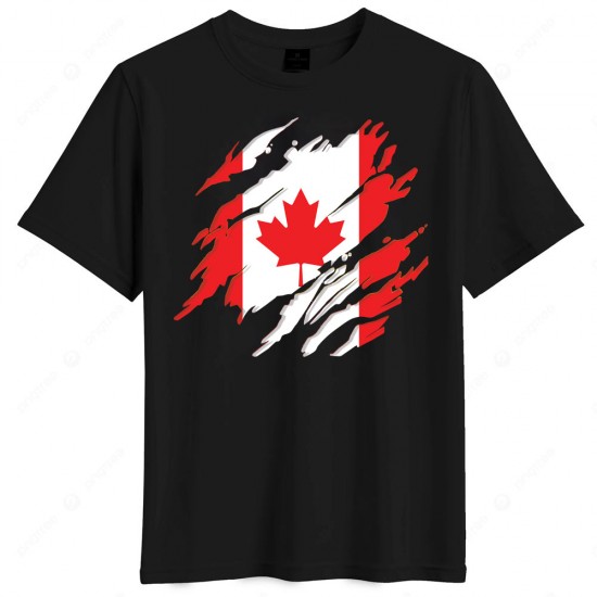 Καναδάς μπλουζάκι “World Cup 2026 Drop – Canada National Pride”.μαύρο