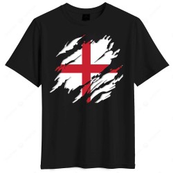 Αγγλία μπλουζάκι “World Cup 2026 Drop – England National Pride”, μαύρο