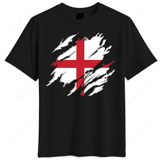 Αγγλία μπλουζάκι “World Cup 2026 Drop – England National Pride”, μαύρο