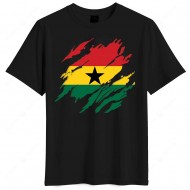 Γκάνα μπλουζάκι “World Cup 2026 Drop – Ghana National Pride” μαύρο