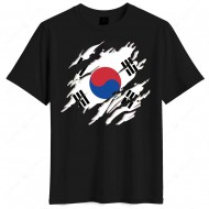 Νότια Κορέα μπλουζάκι “World Cup 2026 Drop – South Korea National Pride”.μαύρο