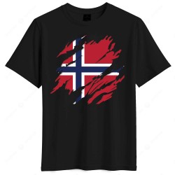 Νορβηγία μπλουζάκι “World Cup 2026 Drop – Norway National Pride” μαύρο