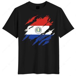 Παραγουάη μπλουζάκι “World Cup 2026 Drop – Paraguay National Pride”,μαύρο