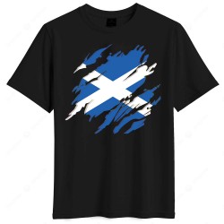 Σκωτία μπλουζάκι “World Cup 2026 Drop – Scotland National Pride”,μαύρο