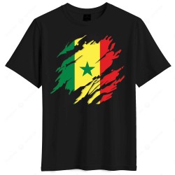 Σενεγάλη μπλουζάκι “World Cup 2026 Drop – Senegal National Pride” μαύρο