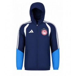 Ολυμπιακός 2026/27 all weather jacket Adidas κέντημα ,μπλε