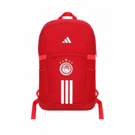Ολυμπιακός σακίδιο πλάτης adidas, κόκκινο