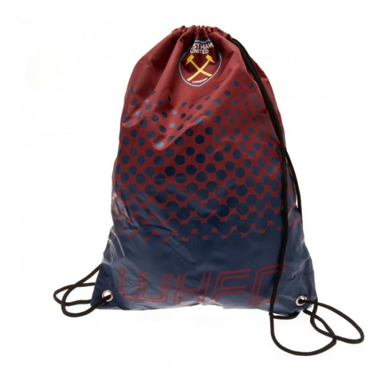 Τσάντα γυμναστηρίου 44 x 33 εκ. West Ham United FC