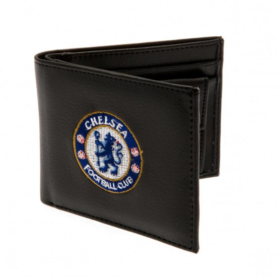 Πορτοφόλι δερματίνης με κεντημένο έμβλημα Chelsea FC