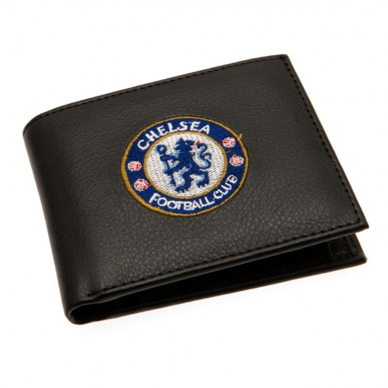 Πορτοφόλι δερματίνης με κεντημένο έμβλημα Chelsea FC