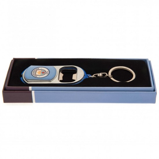 Manchester City FC Keyring Torch Bottle Opener