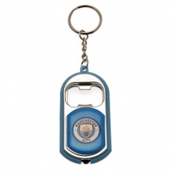 Manchester City FC Keyring Torch Bottle Opener