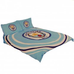 Σετ διπλής παπλωματοθήκης 200 x 200 εκ. Manchester City FC PL