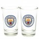 Manchester City FC 2pk Shot Glass Set