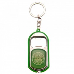 Μπρελόκ Celtic FC με φακό και ανοιχτήρι