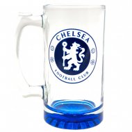 Γυάλινο ποτήρι μπύρας 425ml Tankard Chelsea FC