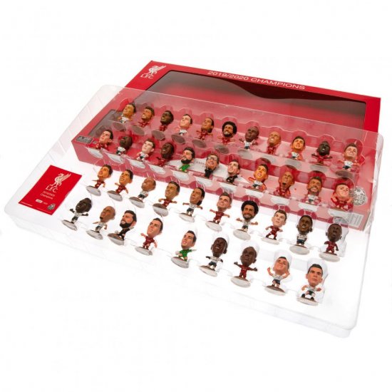 Πακέτο μινιατούρες 41 παιχτών League Champions Liverpool FC SoccerStarz
