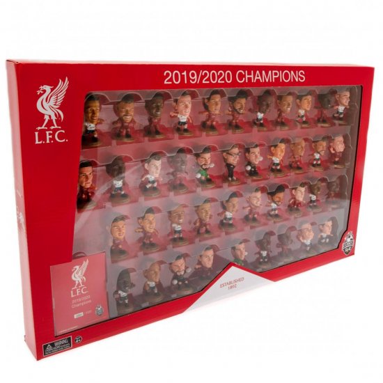 Πακέτο μινιατούρες 41 παιχτών League Champions Liverpool FC SoccerStarz