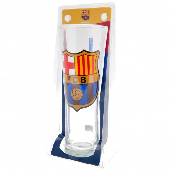FC Barcelona Tall Beer Glass CR