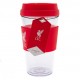 Διάφανο ποτήρι ταξιδιού 400ml Liverpool FC LB