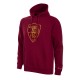 AS Roma Heritage Hooded Sweater Rosso