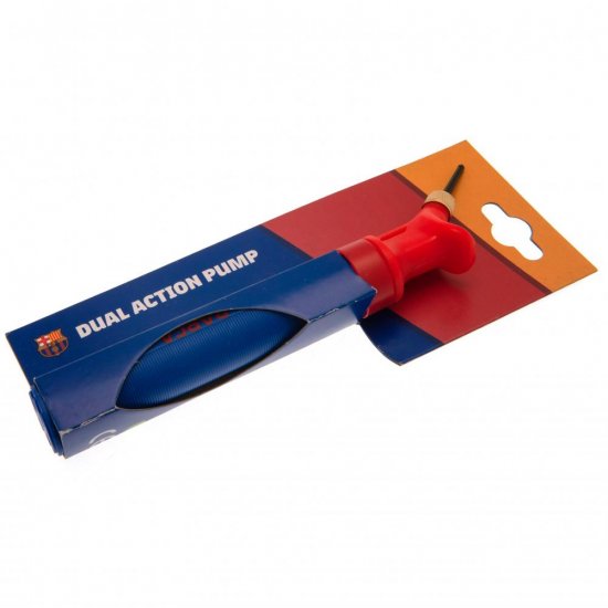 FC Barcelona Dual Action Football Pump