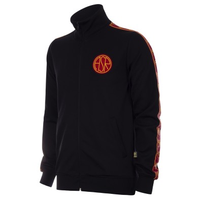 AS Roma Black Taper Jacket