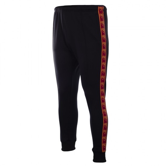 AS Roma Black Taper Pant