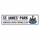 Newcastle United FC Window Sign
