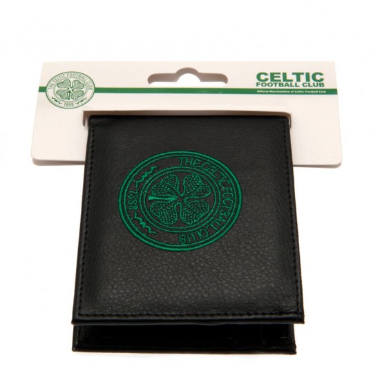 Πορτοφόλι δερματίνης με κεντημένο έμβλημα Celtic FC