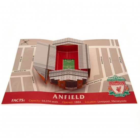 Κάρτα γενεθλίων Pop-Up Liverpool FC