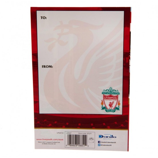 Κάρτα γενεθλίων Pop-Up Liverpool FC