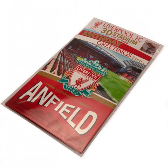 Κάρτα γενεθλίων Pop-Up Liverpool FC