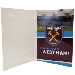 Κάρτα γενεθλίων Musical West Ham United FC