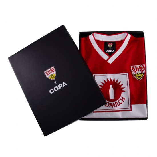 VfB Stuttgart 1987 - 89 Away Retro Football Shirt