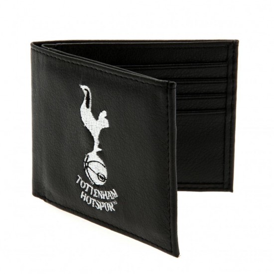 Πορτοφόλι δερματίνης με κεντημένο έμβλημα Tottenham Hotspur FC