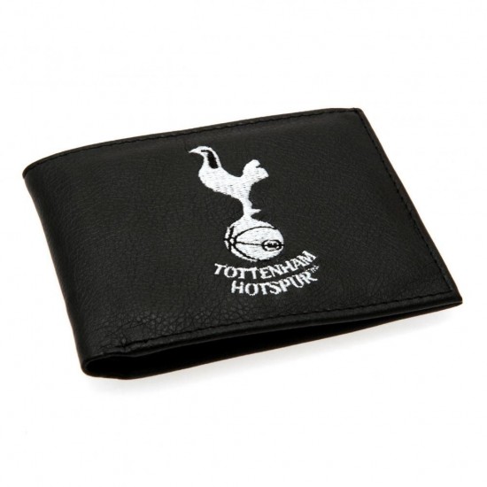 Πορτοφόλι δερματίνης με κεντημένο έμβλημα Tottenham Hotspur FC